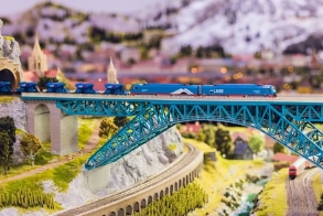 南涧桥梁模型